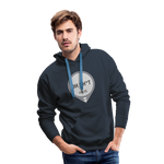 Dexcom Oh Sh*t Lows Premium Unisex Hoodie - navy