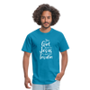 This Girl Runs On Jesus And Insulin Diabetes Awareness Unisex Classic T-Shirt - turquoise