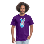 Faith Love Hope joy Peace cure Diabetes Awareness T-Shirt Unisex T-Shirt - purple