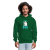 Diabetes Is Boo Sheet Humor Softstyle Unisex Hoodie - forest green