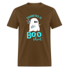 Diabetes Is Boo Sheet Funny Diabetic Halloween Humor Unisex T-Shirt - brown