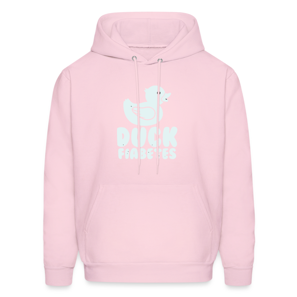 Duck Fiabetes Diabetic Humor Unisex Premium Comfort Hoodie - pale pink