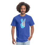 Faith Love Hope joy Peace cure Diabetes Awareness T-Shirt Unisex T-Shirt - royal blue