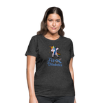 Ladies Fu** Diabetes Humor Premium Women's T-Shirt - heather black