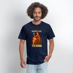 Droppin' Like The Bomb Diabetic Humor Unisex Comfort T-Shirt - navy