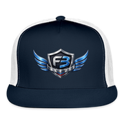 navy/white