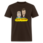 Beetus & Butthead Mashup Parody Diabetes Unisex Adult T-Shirt - brown