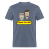 Beetus & Butthead Mashup Parody Diabetes Unisex Adult T-Shirt - denim