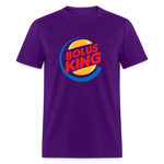 Bolus King "BK Parody" Morale Humor Adult Unisex Classic T-Shirt - purple