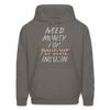 Need Money For Insulin Hoodie Parody Unisex Sweatshirt Hoody - asphalt gray