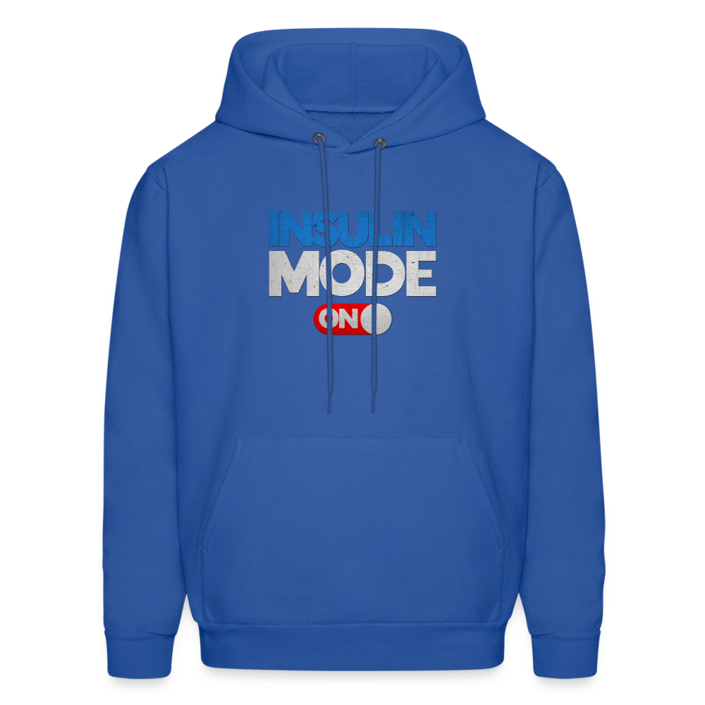 Insulin Mode On Gamers Adult Parody Premium Unisex Hoodie - royal blue