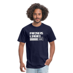 Pancreas Loading Error Humor Diabetes T-Shirt - navy