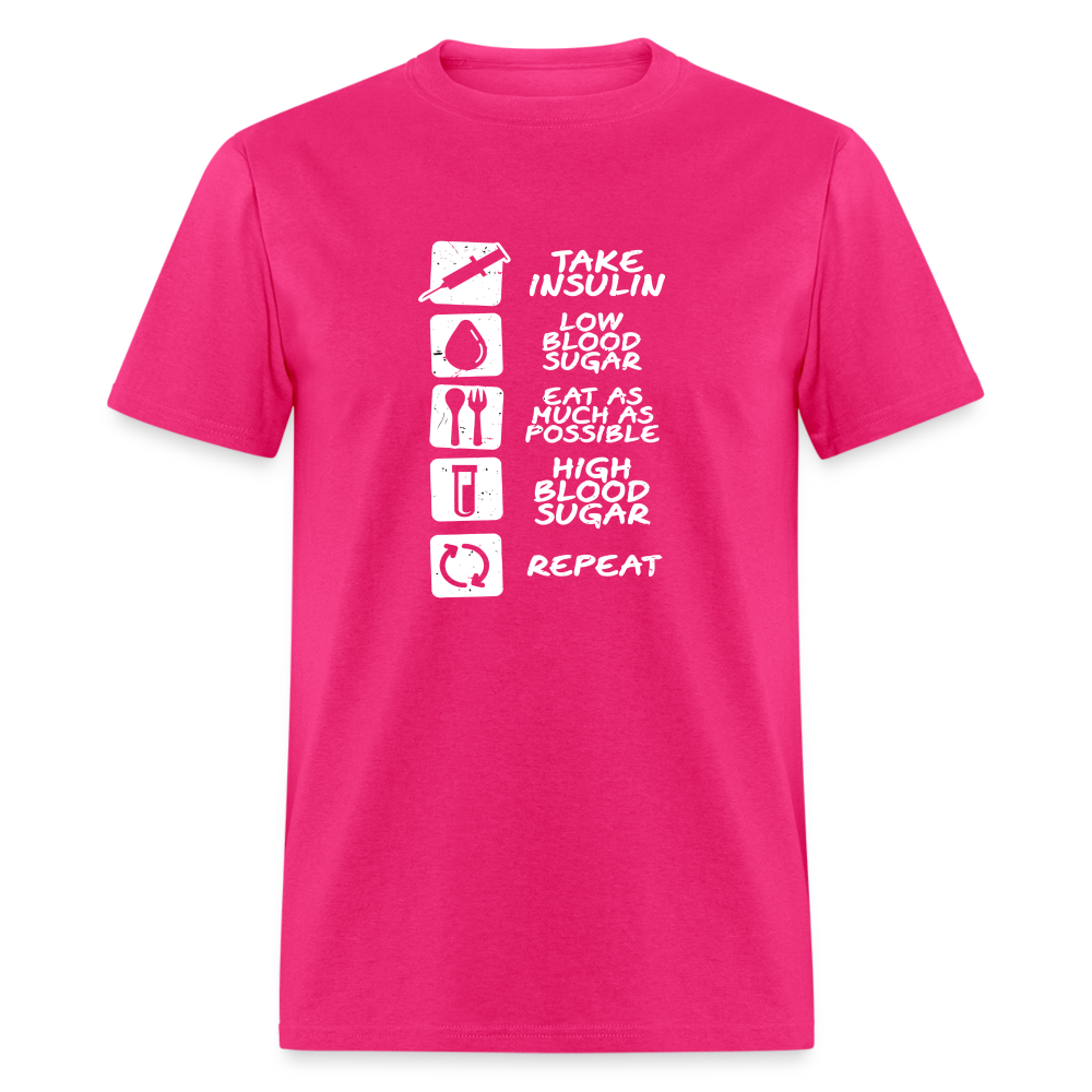 A Type Ones Day Diabetes Awareness Unisex Classic T-Shirt - fuchsia