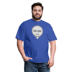 UH-OH! Dexcom Lows Alert Humor Adult Unisex T-Shirt - royal blue