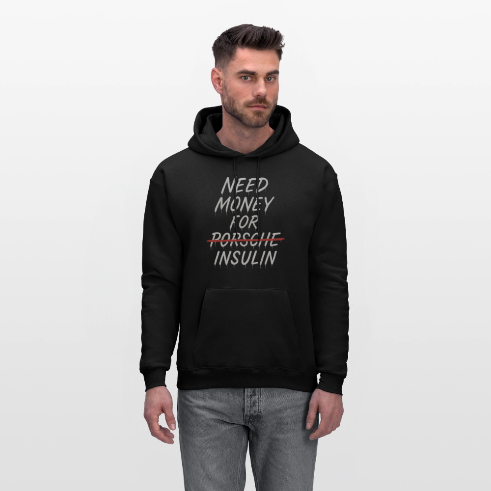 Need Money For Insulin Hoodie Parody Unisex Sweatshirt Hoody - black