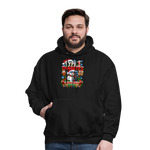 Type 1 Diabetes Ugly Christmas Men's Hoodie - black