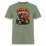 Type 1 Diabetes Bro Halloween Unisex Premium T-Shirt - military green