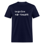 Insulin No-Makie Diabetic #Warrior Pride Funny T-Shirt - navy