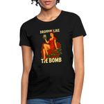 Droppin' Like The Bomb Pin-up Women's T-Shirt - black