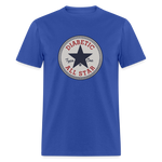 Type 1 All-Star Diabetic Morale Adult Unisex Ringspun Cotton T-Shirt - royal blue