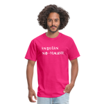 Insulin No-Makie Diabetic #Warrior Pride Funny T-Shirt - fuchsia