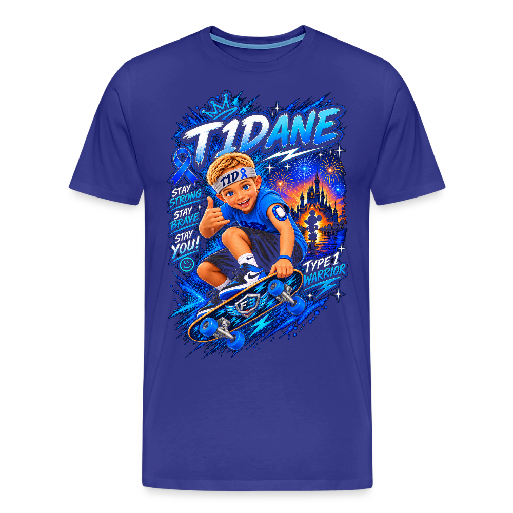 T1Dane Premium T-Shirt for Dad - royal blue