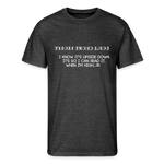 Funny Type 1 Humor Parody Shirt Unisex 50/50 Adult T-Shirt - heather black