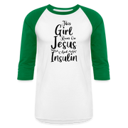 white/kelly green