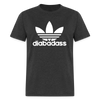 Diabadass 3 Leaf Diabetes Warrior Premium Unisex T-Shirt - heather black