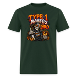 Type 1 Diabetes Bro Halloween Unisex Premium T-Shirt - forest green