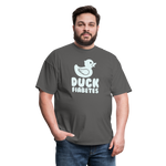 Duck Fiabetes Funny Diabetic Humor Unisex Softyle T-Shirt - charcoal