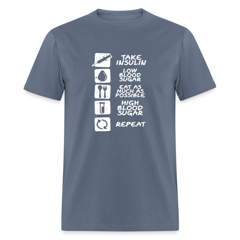 A Type Ones Day Diabetes Awareness Unisex Classic T-Shirt - denim