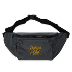 Diabetes Sh*t Cross Body Waist Pack Bag - charcoal gray