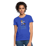 Ladies Fu** Diabetes Humor Premium Women's T-Shirt - royal blue