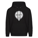 Dexcom Oh Sh*t Crash Alert Humor Humor Unisex Contrast Hoodie - black