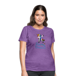 Ladies Fu** Diabetes Humor Premium Women's T-Shirt - purple heather