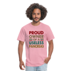 Proud Owner Of A Useless Pancreas Softstyle Unisex T-Shirt - pink