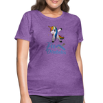 Ladies Fu** Diabetes Humor Premium Women's T-Shirt - purple heather