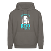 Diabetes Is Boo Sheet Humor Softstyle Unisex Hoodie - asphalt gray