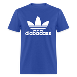 Diabadass 3 Leaf Diabetes Warrior Premium Unisex T-Shirt - royal blue
