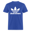 Diabadass 3 Leaf Diabetes Warrior Premium Unisex T-Shirt - royal blue