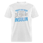 "Today's Mood" Diabetes Insulin Humor Unisex Classic T-Shirt - light heather gray