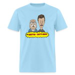 Beetus & Butthead Mashup Parody Diabetes Unisex Adult T-Shirt - powder blue