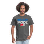 Insulin Mode "ON" Adult Diabetic Humor Unisex T-Shirt - charcoal