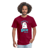 Diabetes Is Boo Sheet Funny Diabetic Halloween Humor Unisex T-Shirt - burgundy