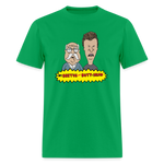 Beetus & Butthead Mashup Parody Diabetes Unisex Adult T-Shirt - bright green