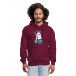 Diabetes Is Boo Sheet Humor Softstyle Unisex Hoodie - burgundy