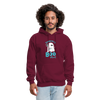 Diabetes Is Boo Sheet Humor Softstyle Unisex Hoodie - burgundy