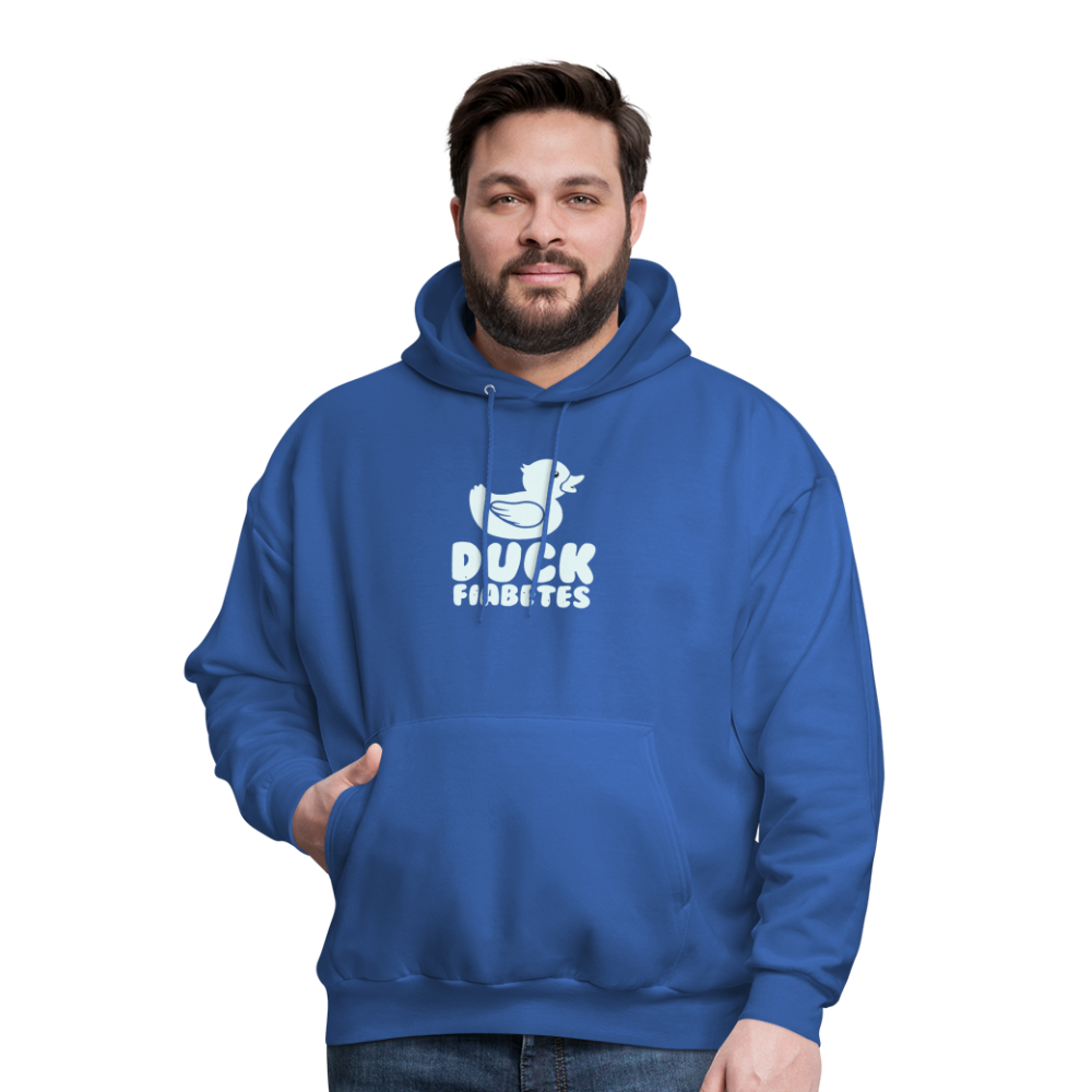 Duck Fiabetes Diabetic Humor Unisex Premium Comfort Hoodie - royal blue