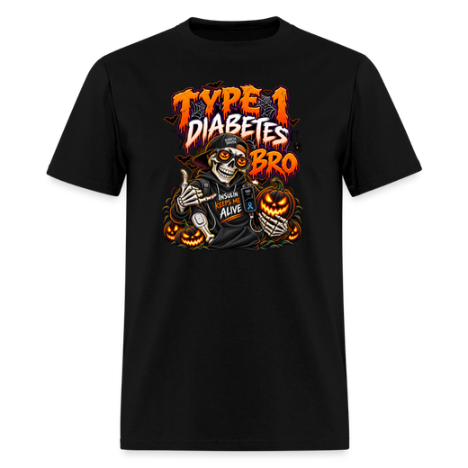 Type 1 Diabetes Bro Halloween Unisex Premium T-Shirt
